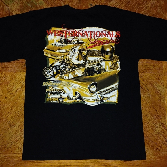 Wester nationals 2010 race event t shirt size L ve - Picture 1 of 5